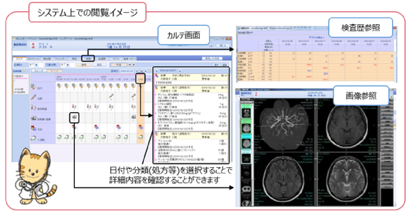 システム上での閲覧イメージ